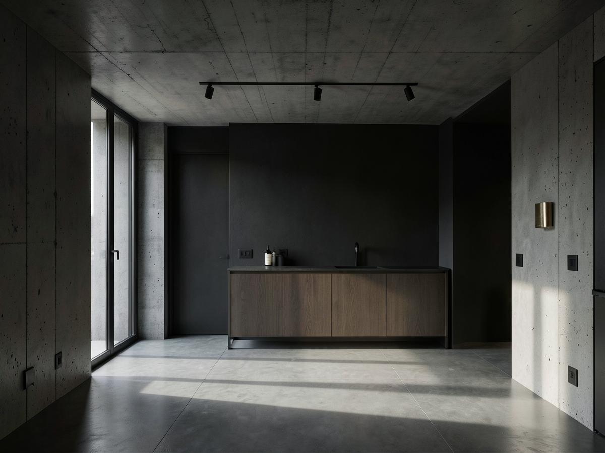Interior de imóvel após remodelação integral